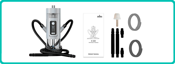 Contenu Chicha électronique X-Go Ehuka